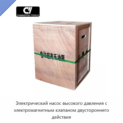 Электрический насос высокого давления с электромагнитным клапаном двустороннего действия