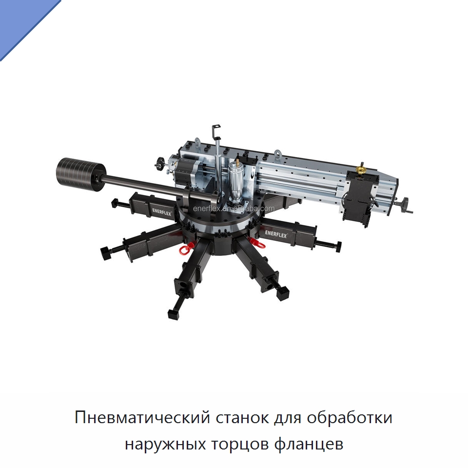 Пневматический станок для обработки наружных торцов фланцев — Системы управления очередью и вызова