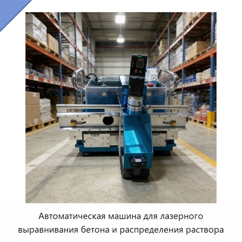 Автоматическая электрическая лазерная машина для выравнивания бетона и цементного раствора, 220 В, 60 м²/ч