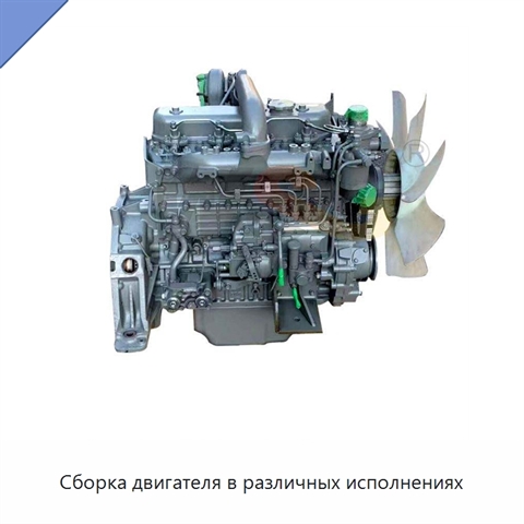 Сборка двигателя в различных исполнениях