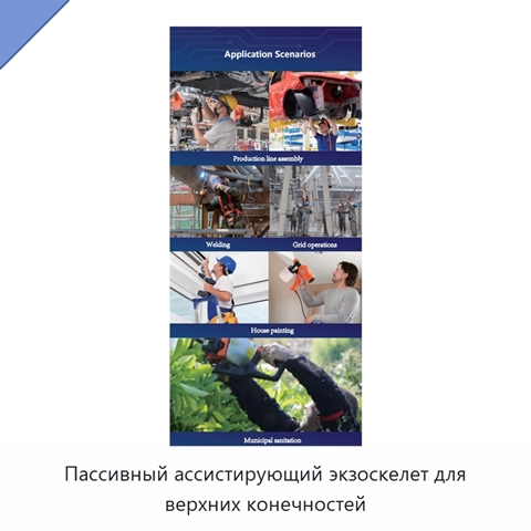 Пассивный ассистирующий экзоскелет для верхних конечностей