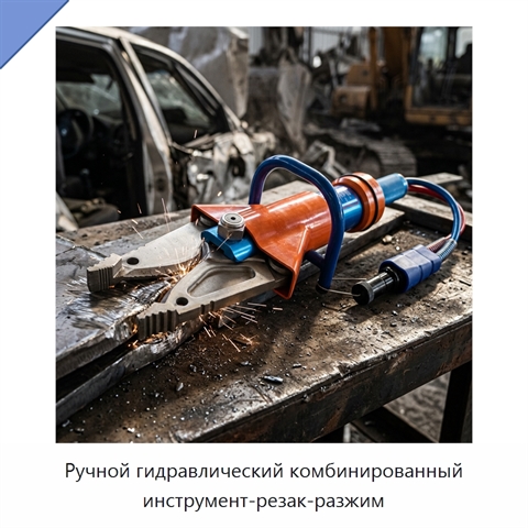 Ручной гидравлический комбинированный инструмент-резак-разжим