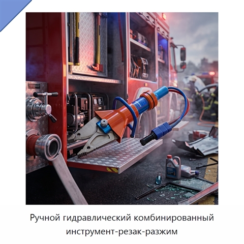 Ручной гидравлический комбинированный инструмент-резак-разжим