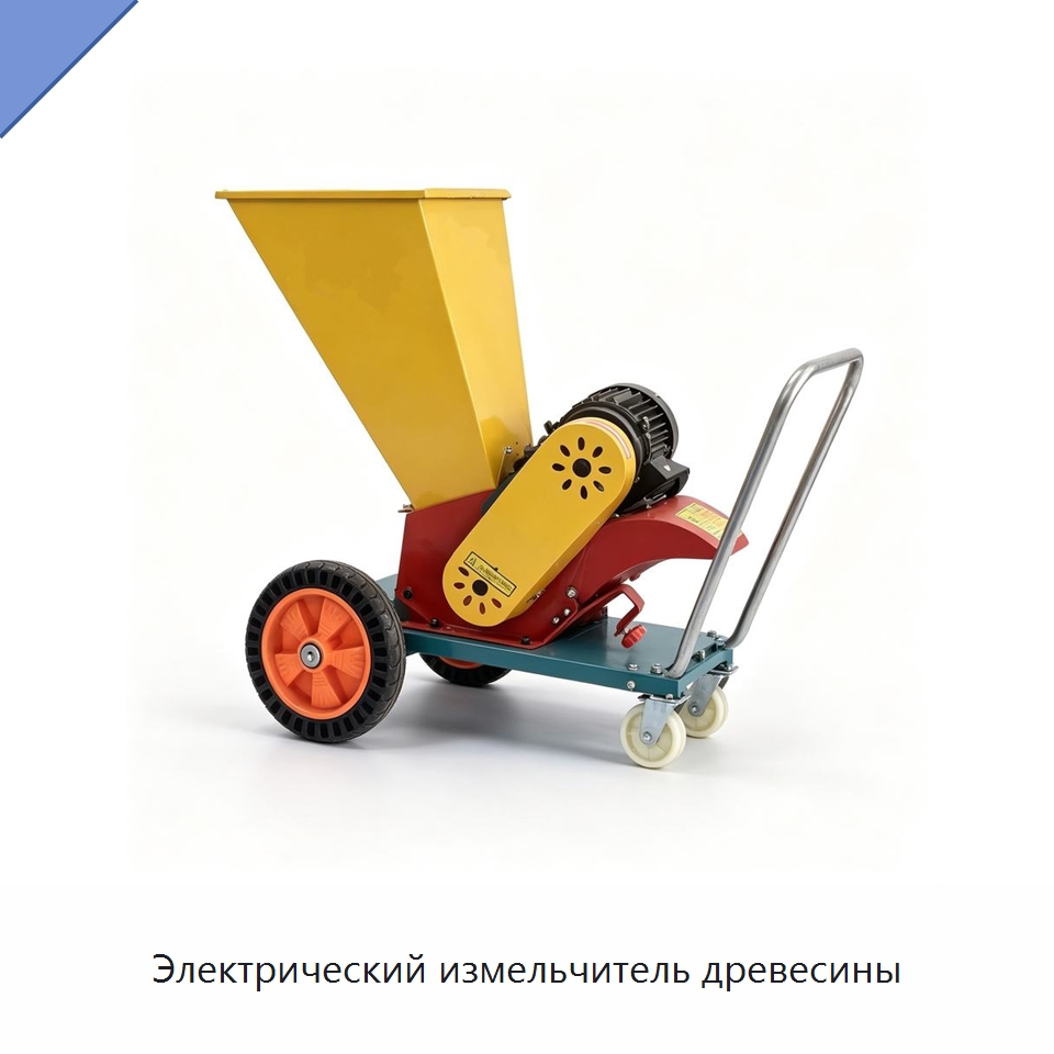Электрический измельчитель древесины — Лесохозяйственная техника