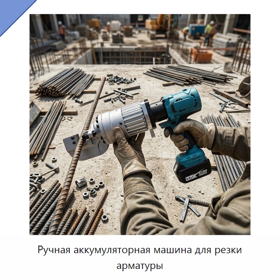 Ручная аккумуляторная машина для резки арматуры — Инструменты