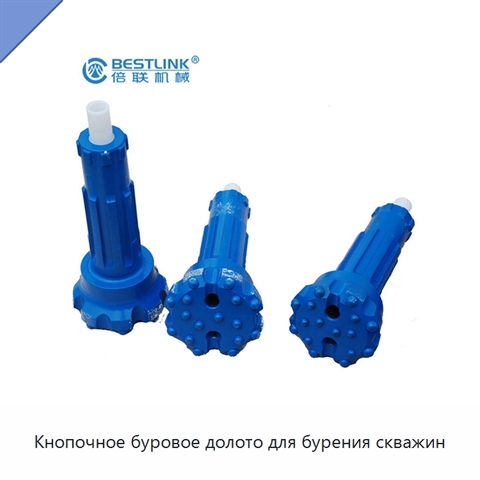 Кнопочное буровое долото для бурения скважин