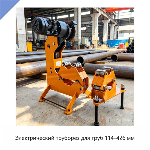 Электрический труборез для труб 114–426 мм