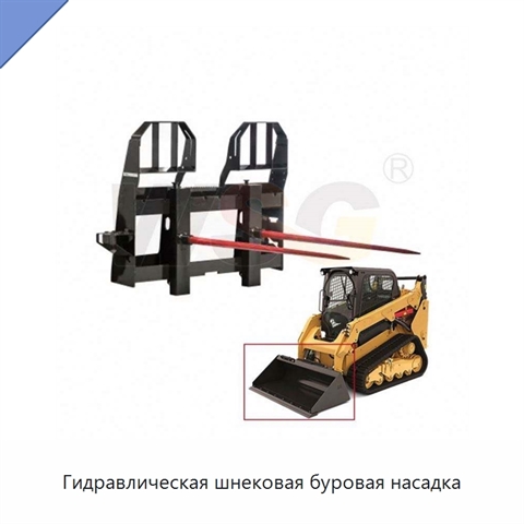 Гидравлическая шнековая буровая насадка