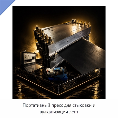 Портативный пресс для стыковки и вулканизации лент