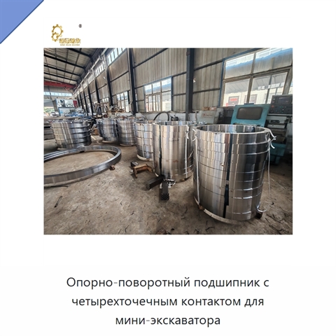 Опорно-поворотный подшипник с четырехточечным контактом для мини-экскаватора