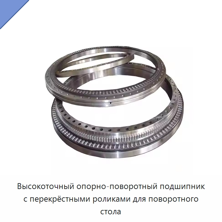 Высокоточный опорно-поворотный подшипник с перекрёстными роликами для поворотного стола — Опорно-поворотные подшипники