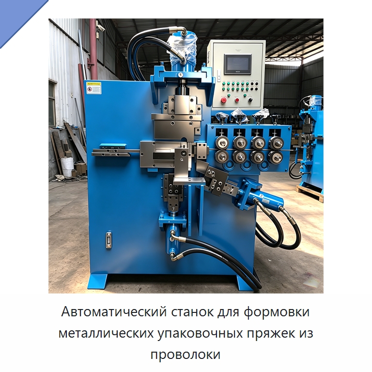 Автоматический станок для формовки металлических упаковочных пряжек из проволоки — Многофункциональные упаковочные машины