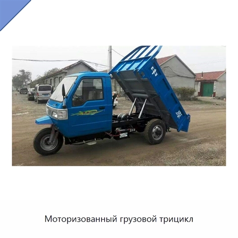 Моторизованный грузовой трицикл