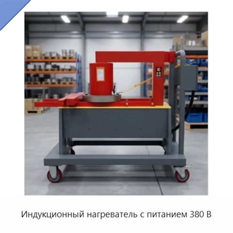 Индукционный нагреватель с питанием 380 В