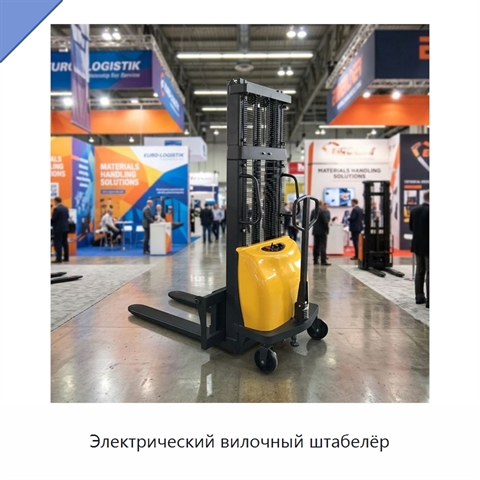 Электрический вилочный штабелёр