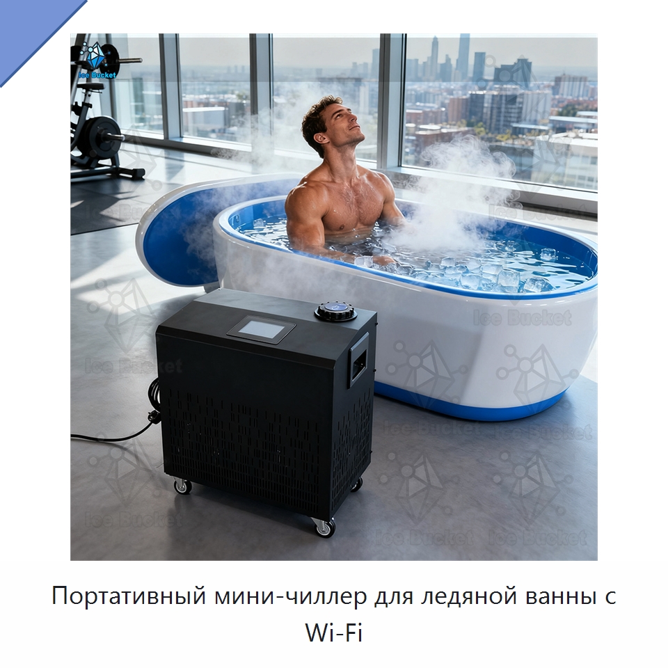 Портативный мини-чиллер для ледяной ванны с Wi‑Fi — Охладительное оборудование