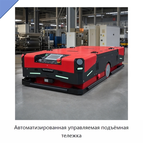 Автоматизированная управляемая подъёмная тележка