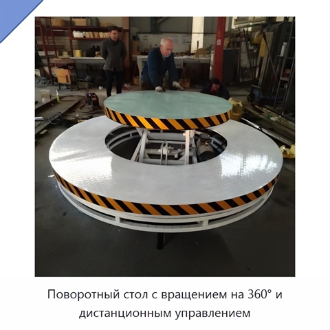 Поворотный стол с вращением на 360° и дистанционным управлением