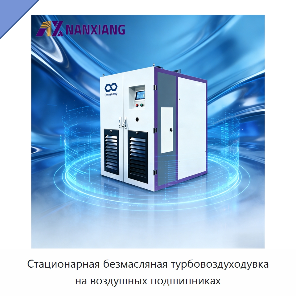 Стационарная безмасляная турбовоздуходувка на воздушных подшипниках — Специальные машины и промышленное оборудование