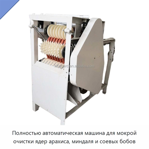 Полностью автоматическая машина для мокрой очистки ядер арахиса, миндаля и соевых бобов