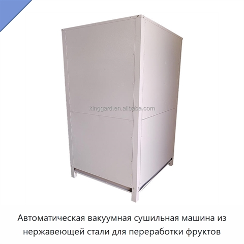 Автоматическая вакуумная сушильная машина из нержавеющей стали для переработки фруктов